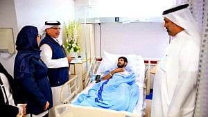 Bahrain prince visits Bangladeshis injured in Iran attacks