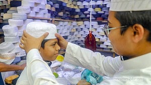 Scent of Eid: Attar, caps and prayer mats in high demand