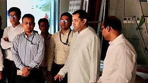 বিটিভির চট্টগ্রাম কেন্দ্র পরিদর্শনে তথ্য প্রতিমন্ত্রী