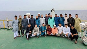 Eid at sea for stranded Bangladeshi sailors