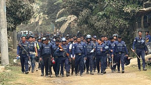 Joint forces launch raid in Jungle Salimpur