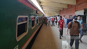 Trains run on time, ‘standing tickets’ demand steady