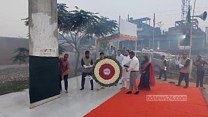 Jashore war veterans fume as Bangabandhu plaque covered