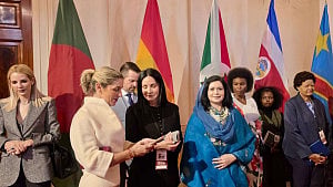 Zubaida joins summit event at White House