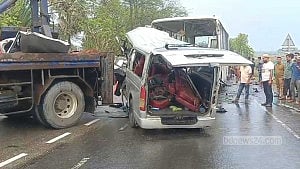Wedding journey ends in horror