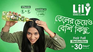 চুলের যত্নে লিলির নতুন তেল বাজারে