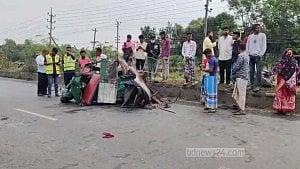 2 die in Mymensingh road crash