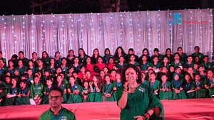 নওগাঁয় শতাধিক শিল্পীর পরিবেশনায় সাংস্কৃতিক উৎসব