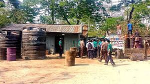 Used oil shop found hoarding 25,000 litres of diesel