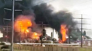 Iran blames Israel for gas field attack