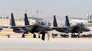 Saudi warplanes struck militias in Iraq during war