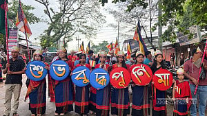 খাগড়াছড়িতে বর্ণিল আয়োজনে বুদ্ধপূর্ণিমা উদযাপন, বিশ্বশান্তির বার্তা