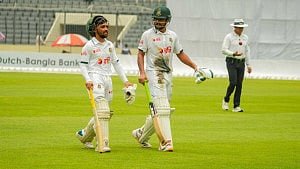 Rain-hit day still belongs to Tigers