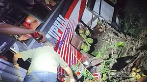 Man dies as passenger bus falls into ditch in Patuakhali