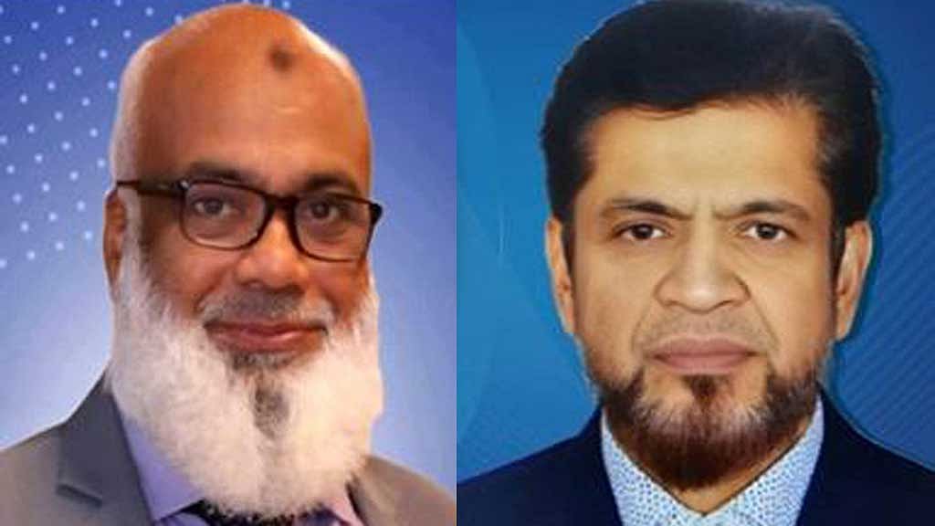 জ্যেষ্ঠ সহসভাপতি আমজাদ হোসাইন চৌধুরী ও সহসভাপতি মশিউল আলম স্বপন।