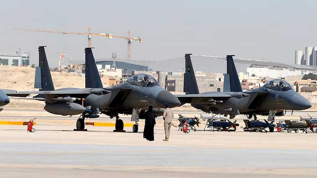 Saudi warplanes struck militias in Iraq during war