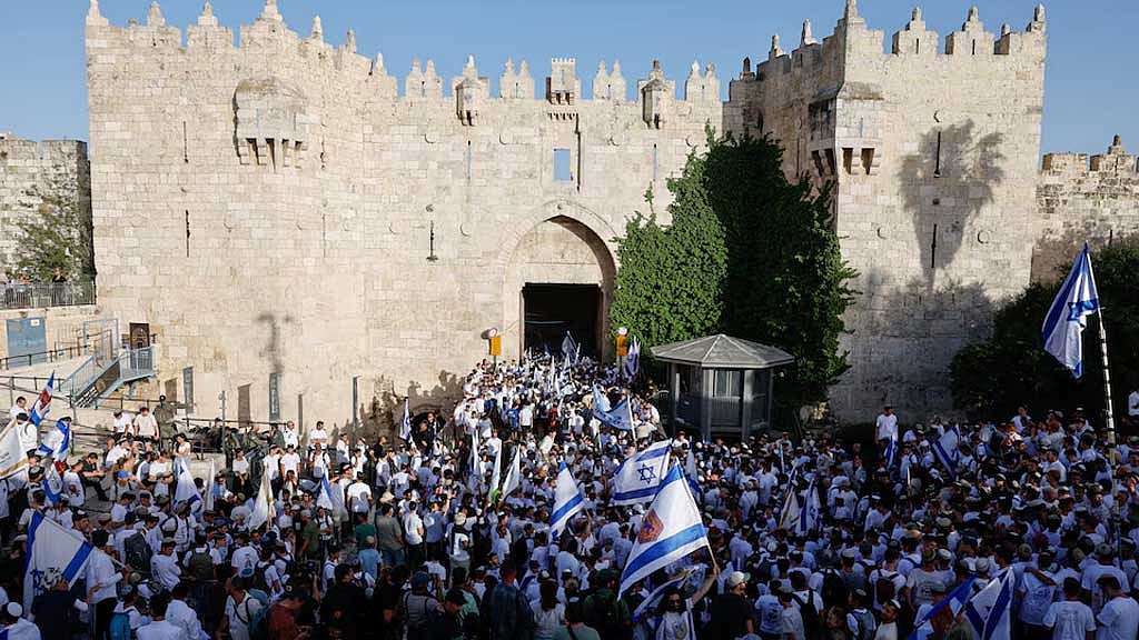 Israel holds Old City parade for East Jerusalem day