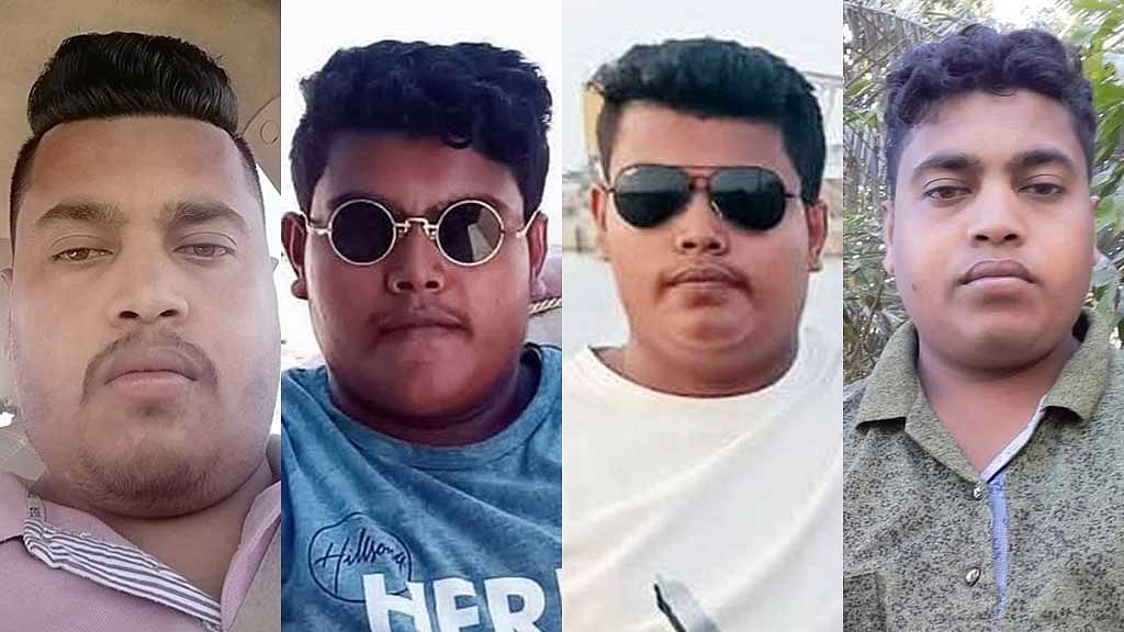 রাশেদ, সিরাজ, শহিদ ও সাহেদ