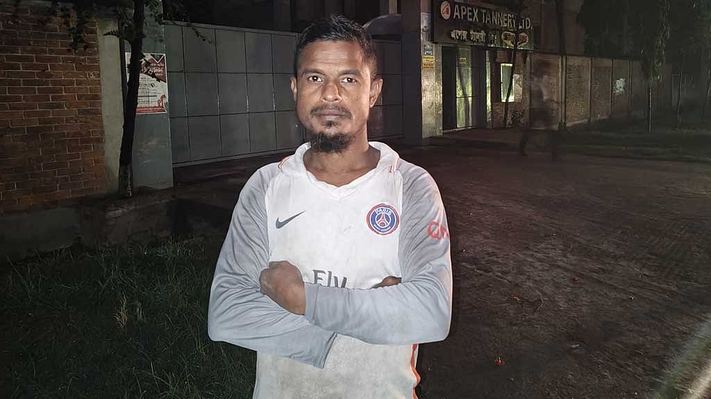 Tannery worker Md Nasir