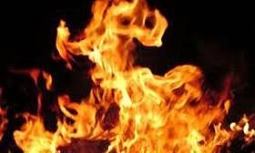 Garment factory catches fire at Baipail