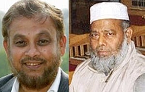 আলবদর নেতা চৌধুরী মুঈনুদ্দীন ও আশরাফুজ্জামান খান