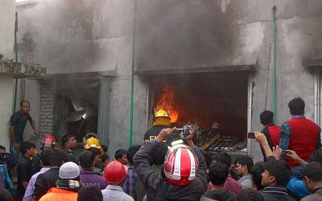 Fire at Ashulia garment factory