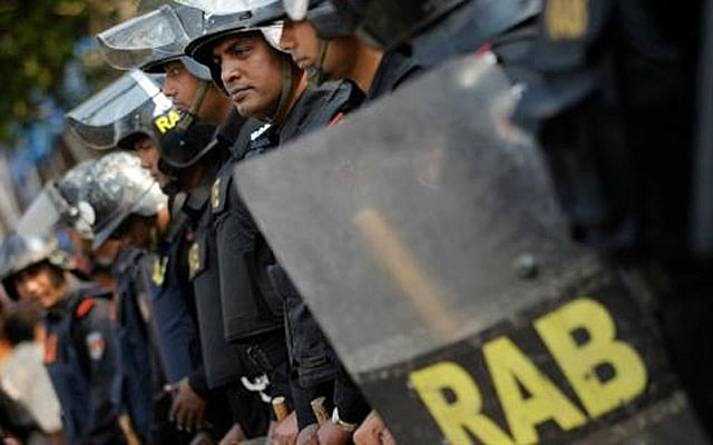 Anti Rabe's RAB mistaken for robbers