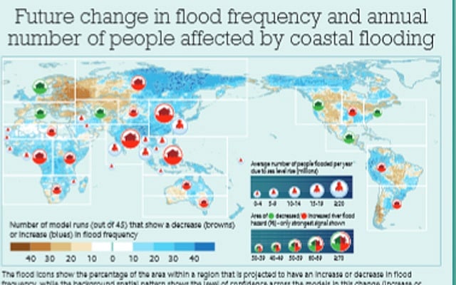 Map reveals worldwide impacts of climate change