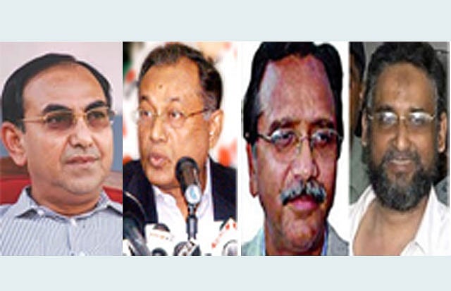 BNP leaders Abbas, Salam, Ripon, Pintu file nominations