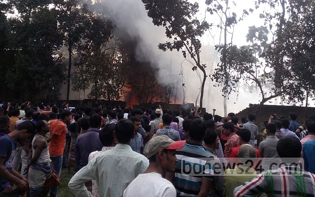 Fire at Ashulia plastics factory