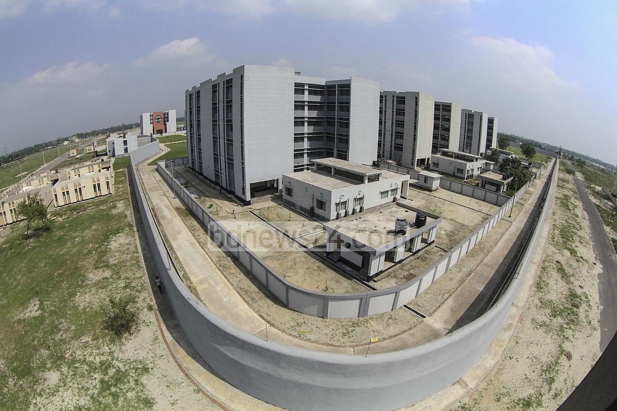 A top view of the new Dhaka Central Jail. File Photo 