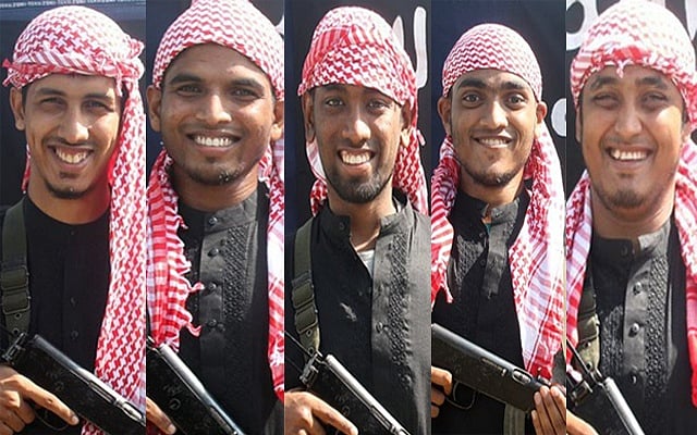 হামলাকারী পাঁচ তরুণ- নিবরাজ ইসলাম, শফিকুল ইসলাম ওরফে উজ্জ্বল, মীর সামেহ মোবাশ্বের, রোহান ইবনে ইমতিয়াজ ও খায়রুল ইসলাম ওরফে পায়েল। 