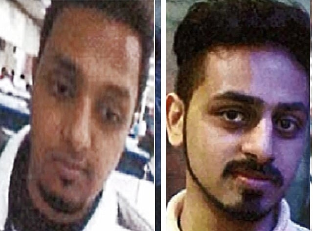 Brothers Ibrahim Hasan Khan and Junayed Hossain Khan. Photo provided by security forces. 