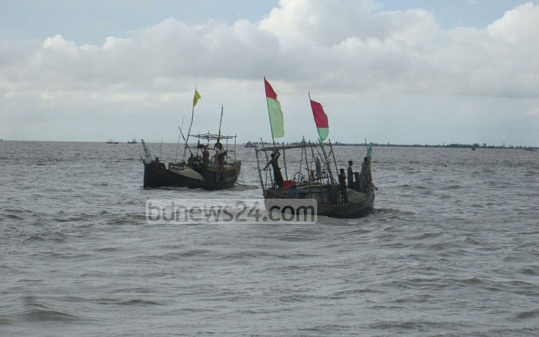 মেঘনা থেকে অপহৃত জেলেদের ৯ জন উদ্ধার