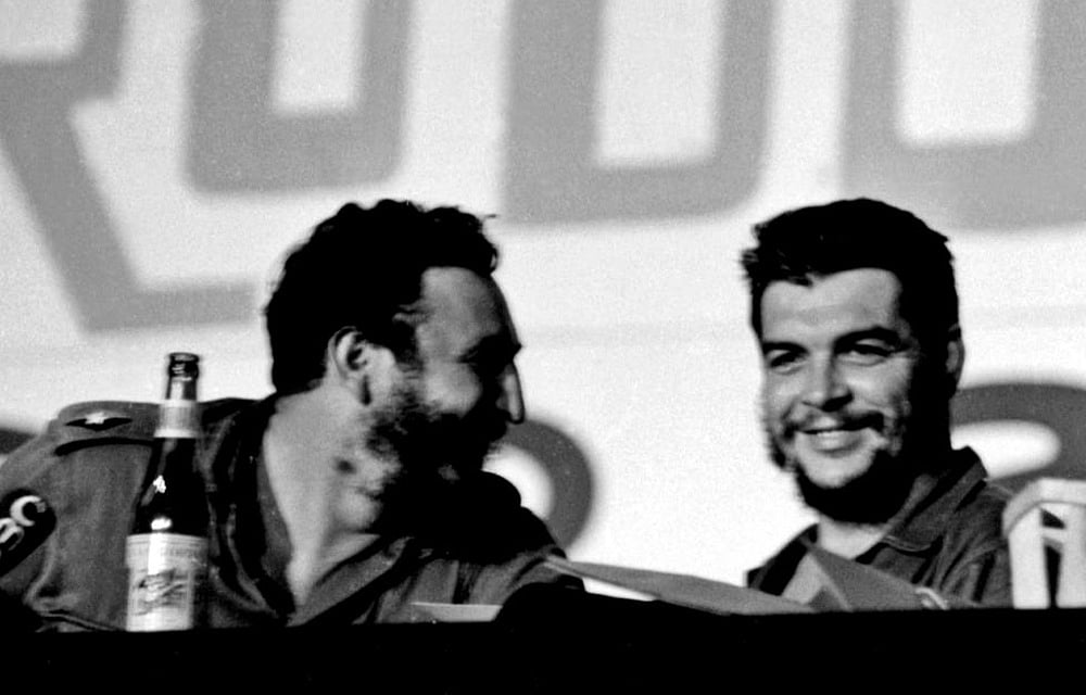 Fidel Castro and Ernesto 
