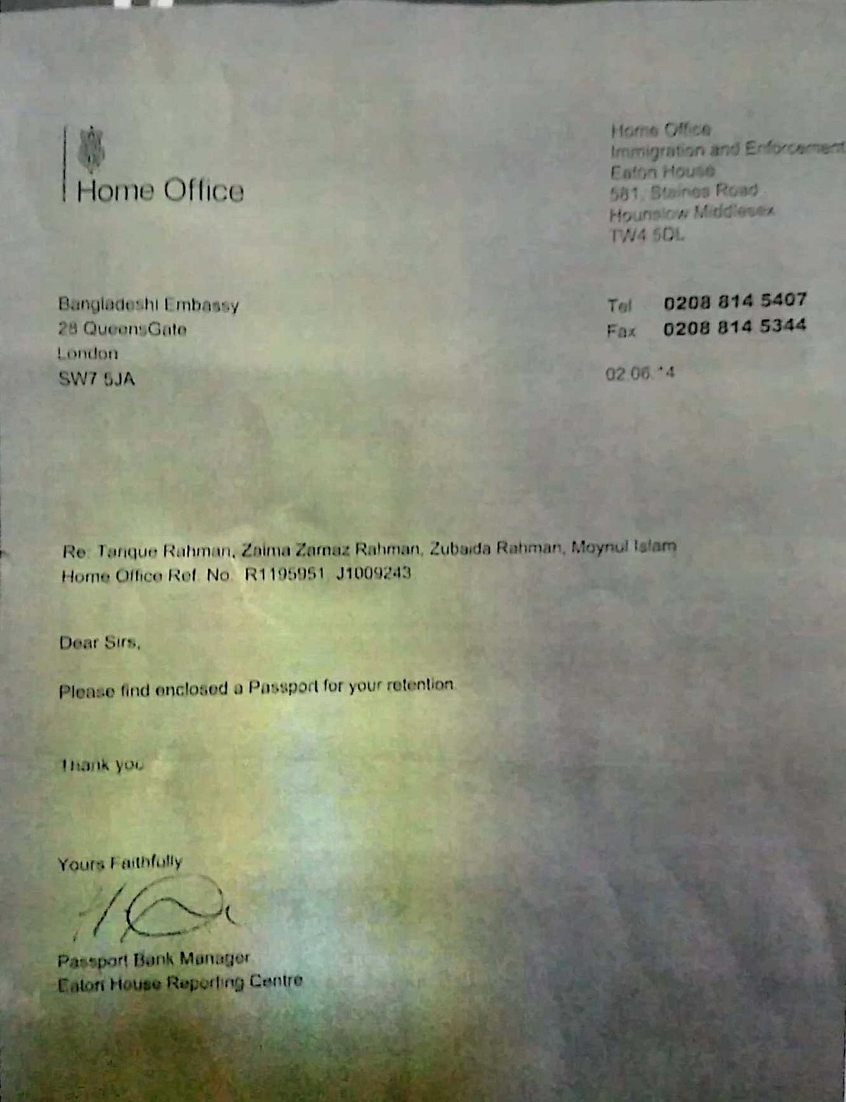 Letter 