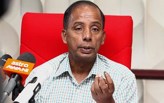 M Kulasegaran. Photo: Courtesy of The Star Online. 