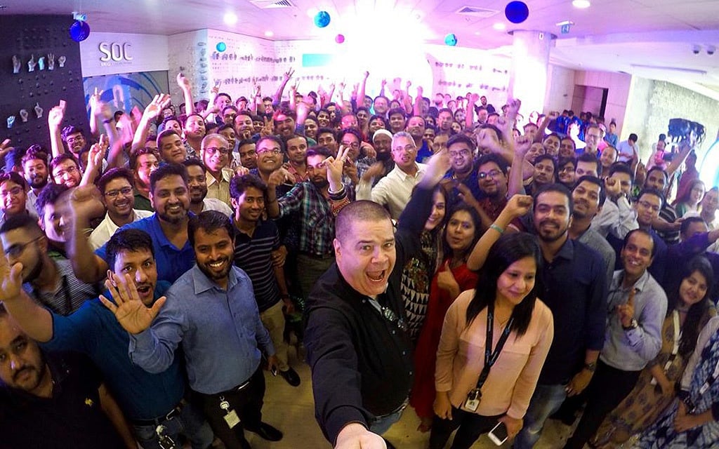 Photo of Grameenphone's 70 million subscriber celebrations taken from its Facebook page. Photo of Grameenphone's 70 million subscriber celebrations taken from its Facebook page.