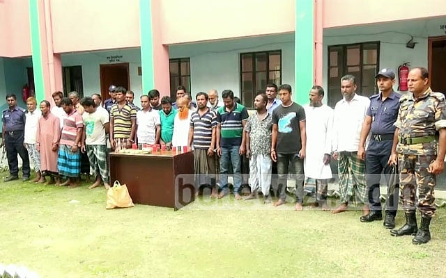 মেহেরপুরে ‘গোপন বৈঠক’, বিএনপি-জামায়াতের ২৩ নেতাকর্মী আটক