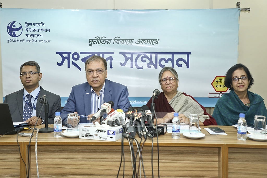 TIB organised a press conference in Dhaka on Jan 15, 2019 to publish its report on the 11th parliamentary elections. 