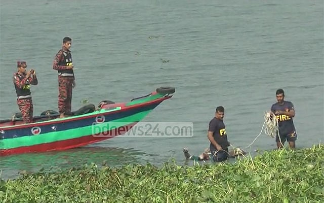 চাঁদপুরে মেঘনা থেকে এক ব্যক্তির লাশ উদ্ধার