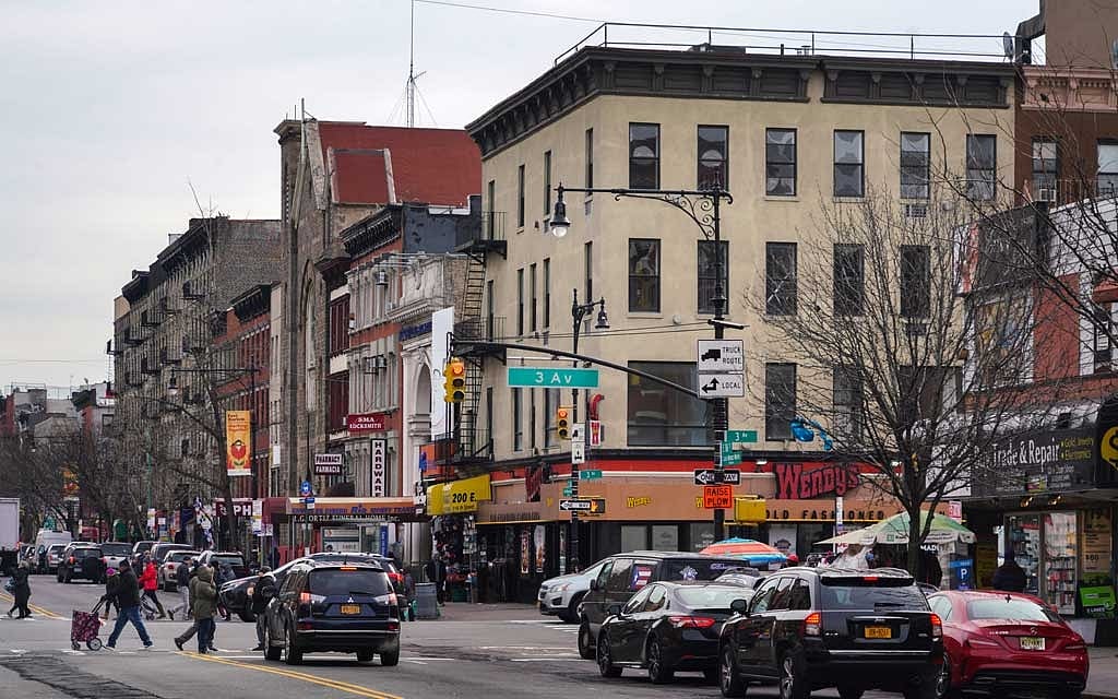 200 East 116th St, in Harlem, where apartments were illegally offered through Airbnb, city officials said, on Jan 28, 2019. Multiple misleading identities, more than 100 host accounts and 18 corporations were created to run an illegal hotel business in Manhattan, according to a lawsuit filed by the city. Chang W Lee/The New York Times 