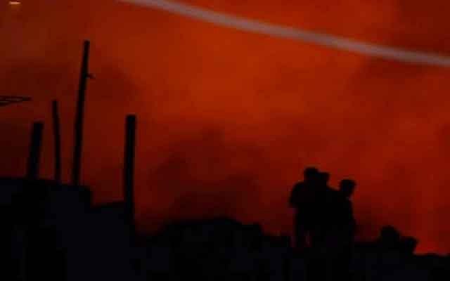 Two children found dead after Mirpur slum fire