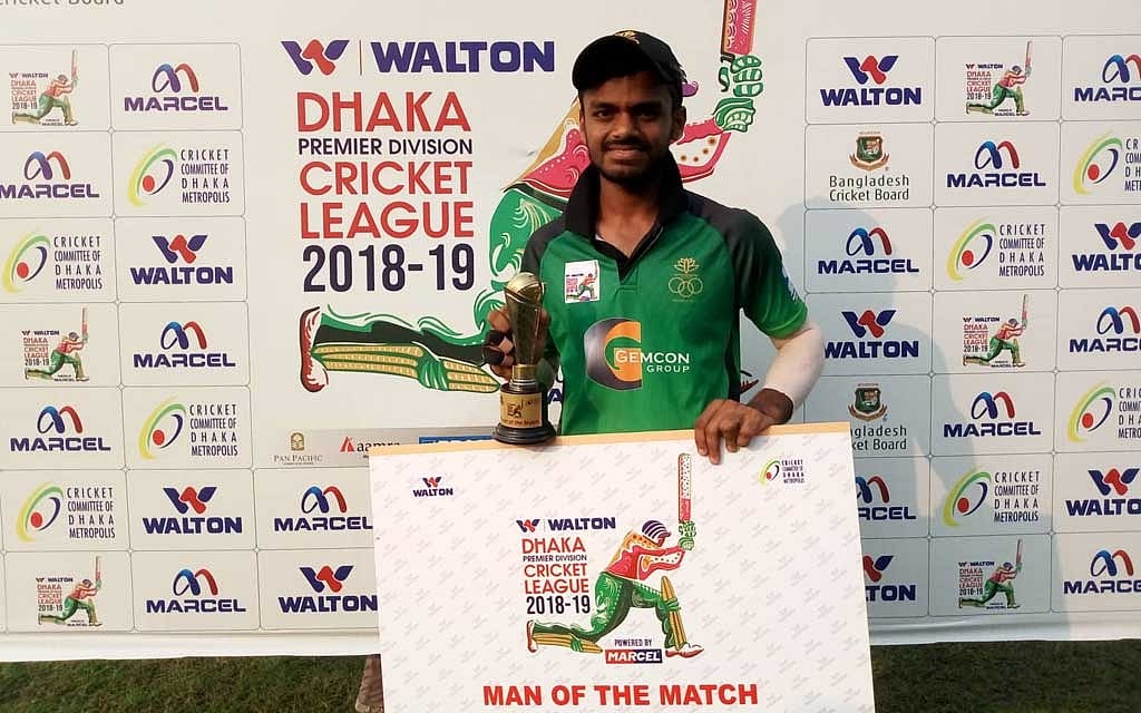 মাহিদুলের ব্যাটে জিতল খেলাঘর