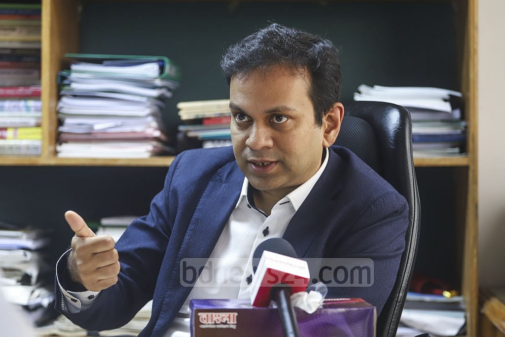 According to Asif Saleh, unemployment as well as skills development, urbanisation, and climate change will be in BRAC's focus in the next five years. Photo: Abdullah Al Momin 