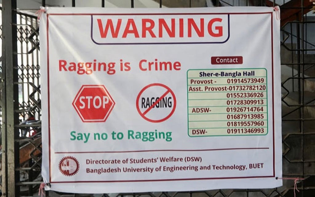 Ragging Installation High Court orders govt to form anti-ragging panels