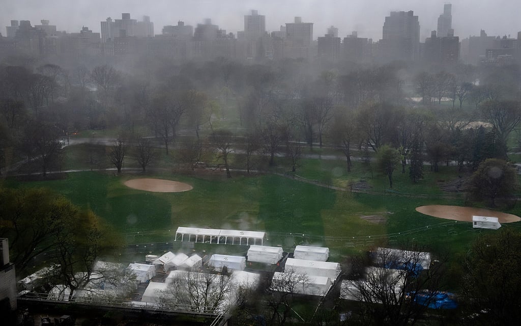 Treating coronavirus in a Central Park ‘hot zone’ of New York