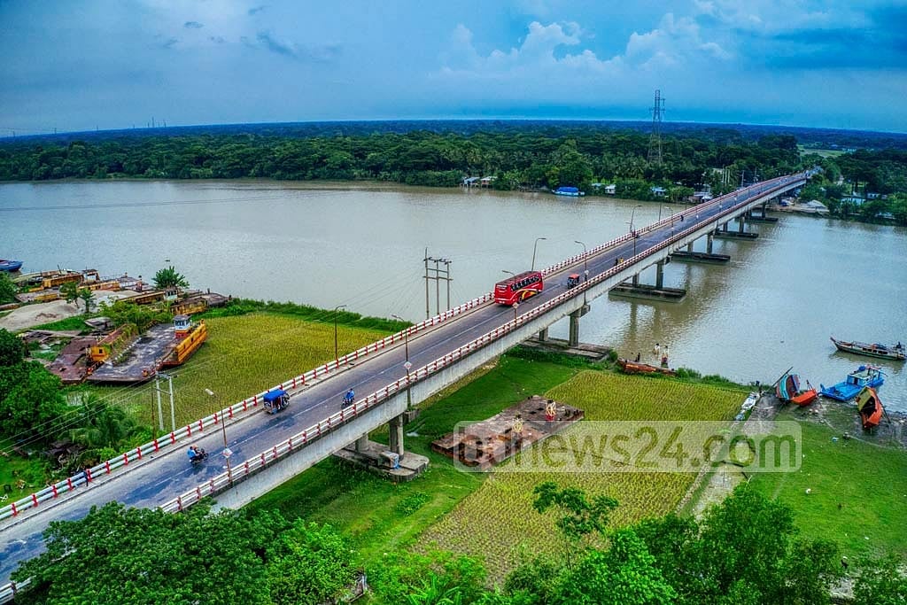 Patuakhali Bridge: The bridge has been built over Laukathi river at Barishal-Patuakhali Highway. 
