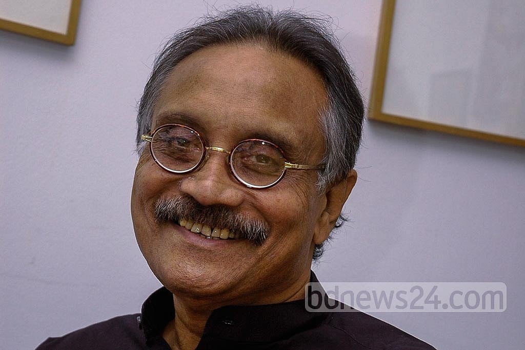 অভিনেতা, নির্দেশক আলী যাকের। ছবি: মোস্তাফিজুর রহমান 