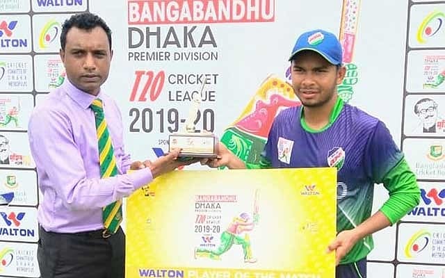 ২ ওভারে ৫ উইকেট নিয়েও পরাজিত দলে আনিসুল